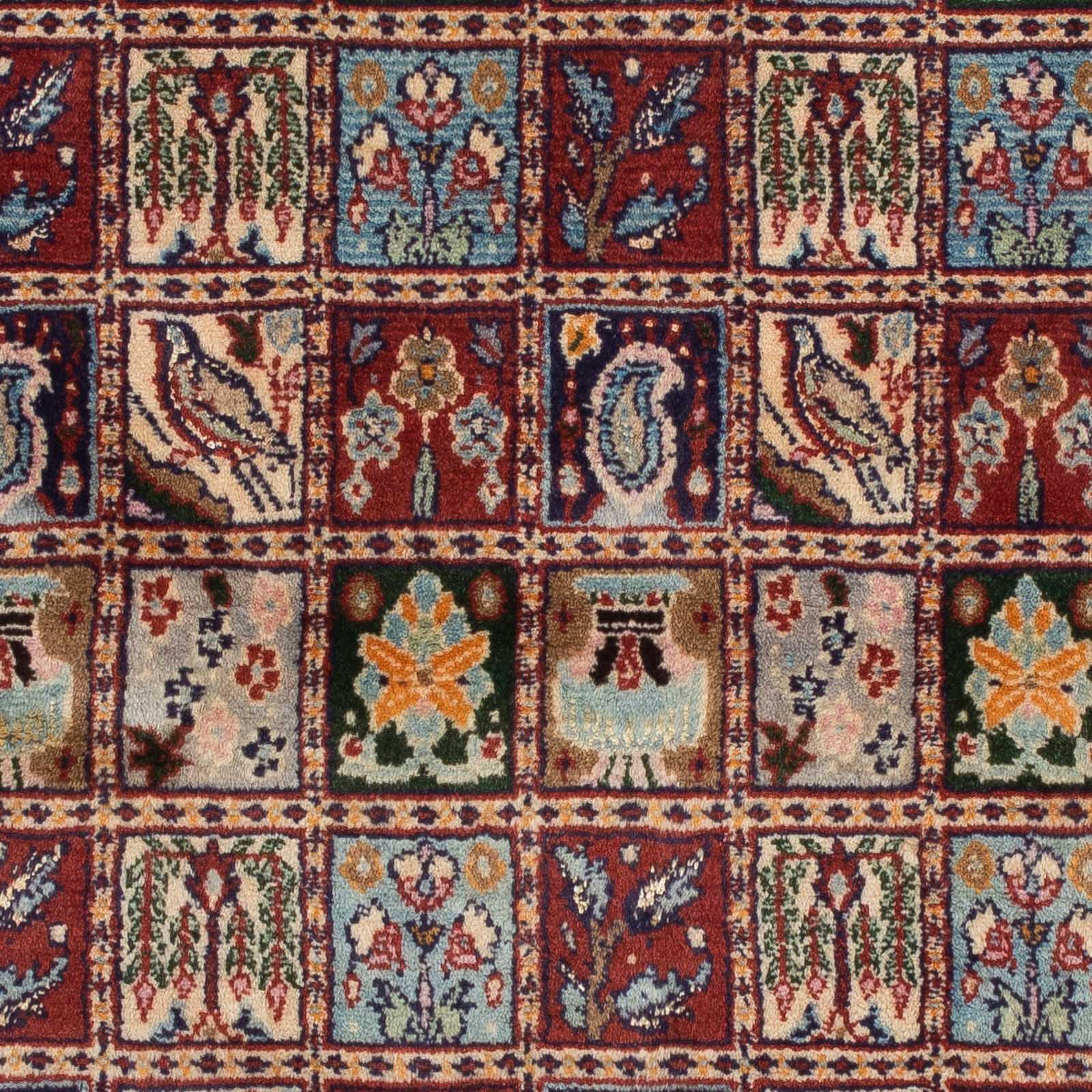 Orientteppich Perser - Classic - Zertifikat mm, mehrfarbig, 98 156 10 mit cm Handgeknüpft, Höhe: morgenland, - Wohnzimmer, rechteckig, x Einzelstück