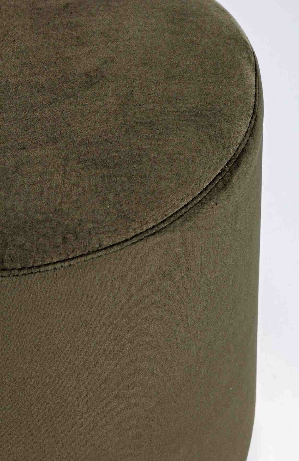 Bizzotto Pouf Lucilla in Samt-Optik, Grün günstig online kaufen