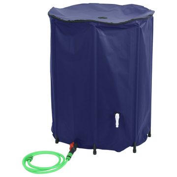 vidaXL Regentonne Wassertank mit Wasserhahn Faltbar 1350 L PVC