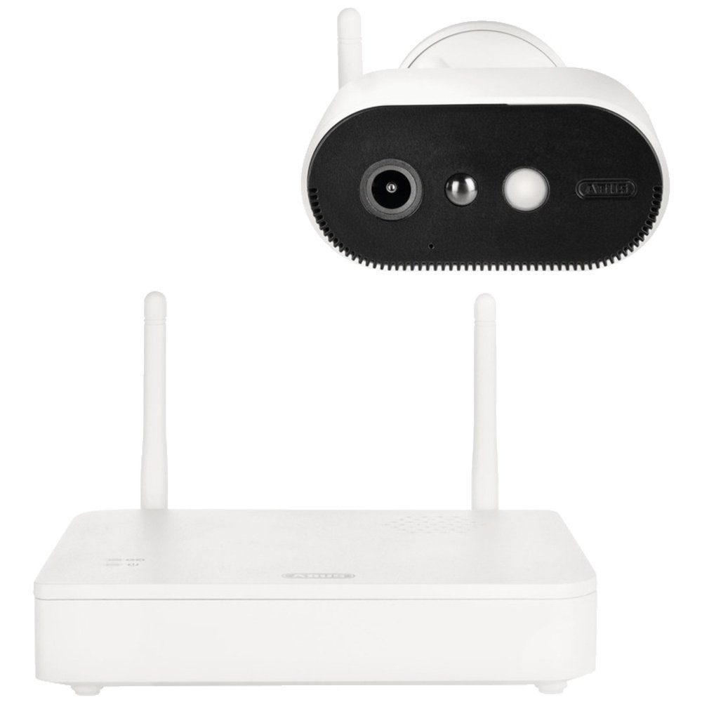 Überwachungskamera ABUS PPIC91000 LAN, WLAN IP-Überwachungskamera-Set 4-Kanal 1920 x 10