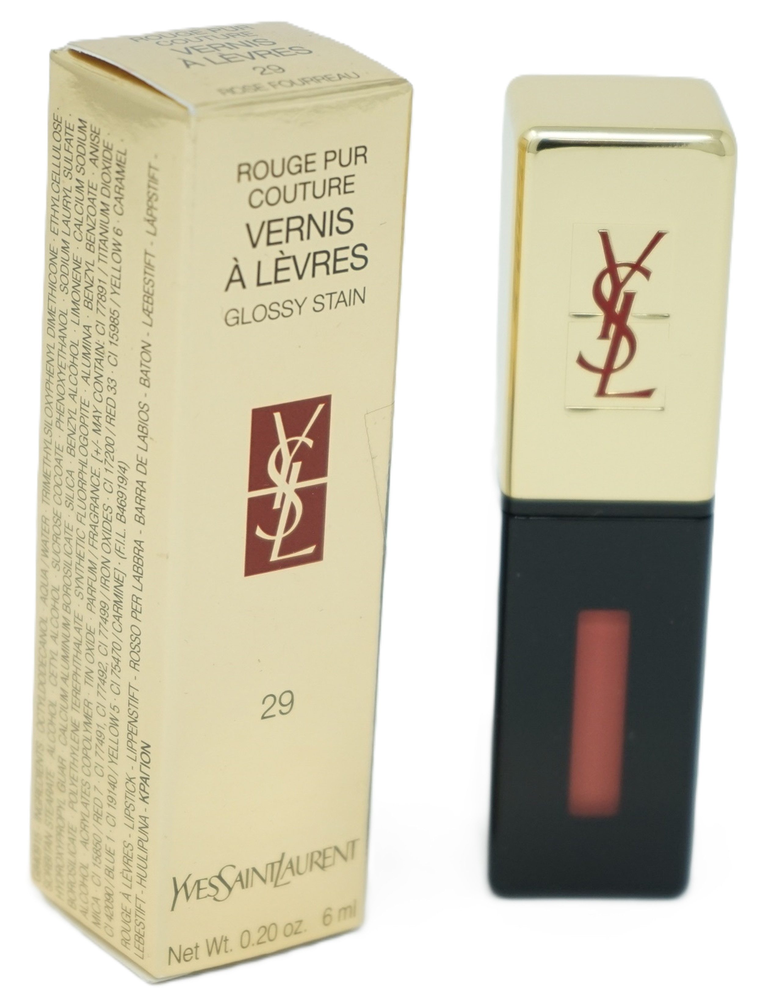 YVES SAINT LAURENT Блиск для губ Yves Saint Laurent Rouge pur Couture Lippenstift