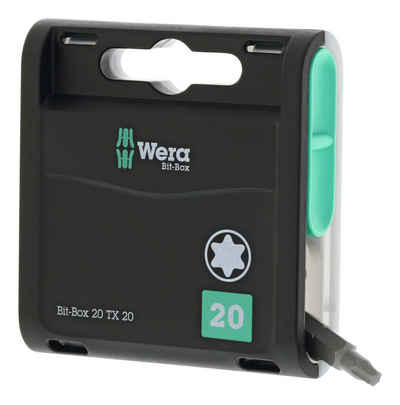 Wera Torx-Bit, Bit-Box 20 H T20 x 25 mm 20er Box
