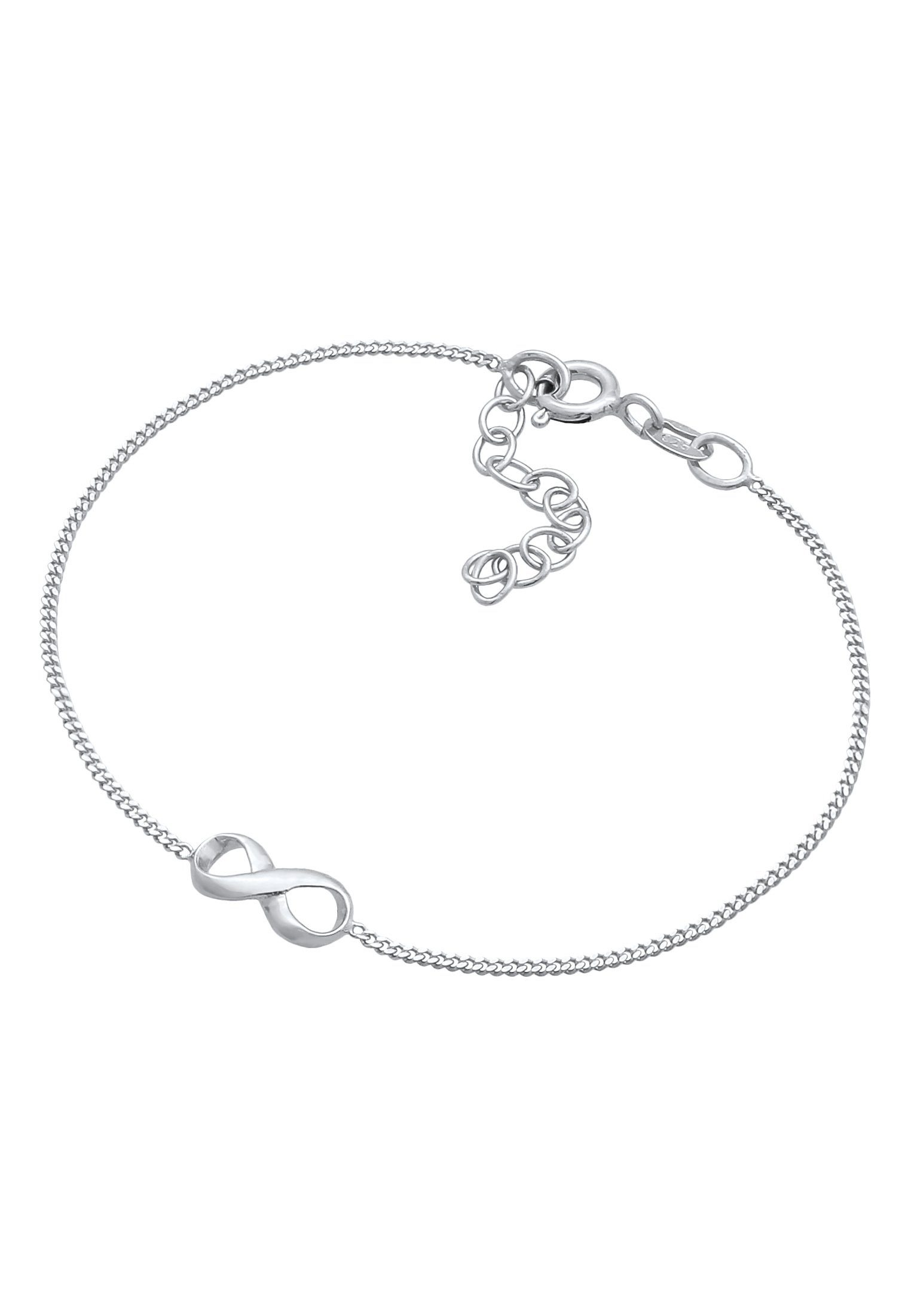 Elli Armband Infinity Unendlichkeit Infinity Silber, 925 Symbol