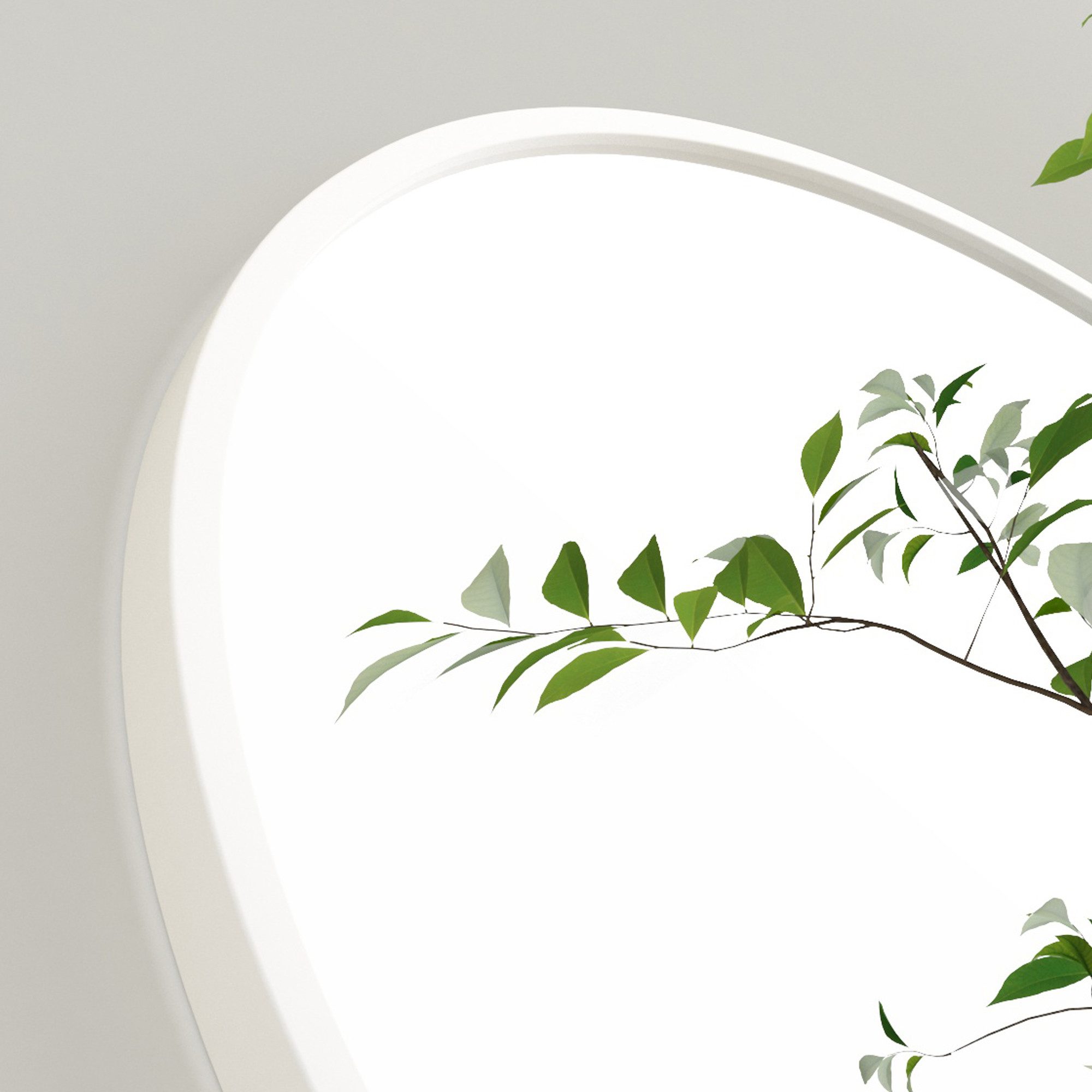 Boromal Ganzkörperspiegel Standspiegel Wandspiegel groß Schwarz Weiß 180x80 günstig online kaufen