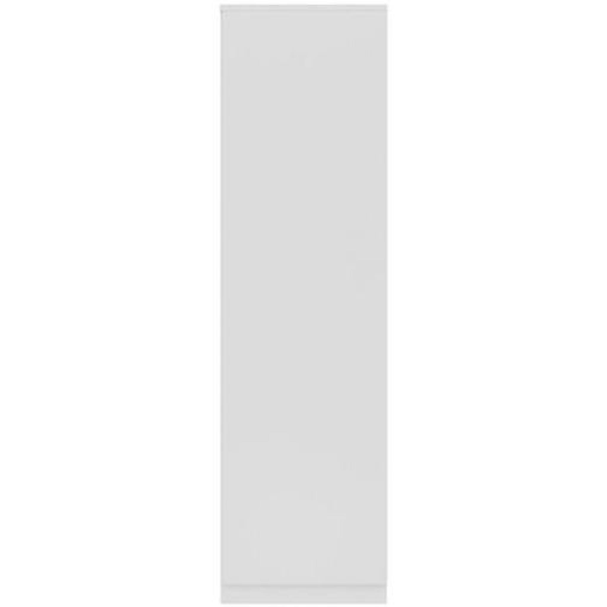 breit Drehtürenschrank Kleiderschrank, (1-türig 50 Schrank) cm Weiß Beautysofa Solana mit Kleiderstange