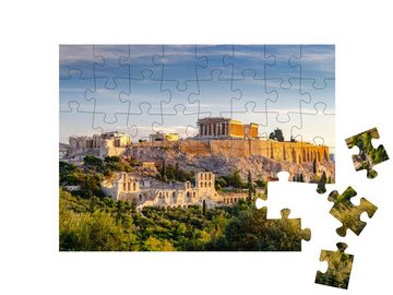puzzleYOU Puzzle Athen: Akropolis, Odeon des Herodes Atticus, 48 Puzzleteile, puzzleYOU-Kollektionen Akropolis