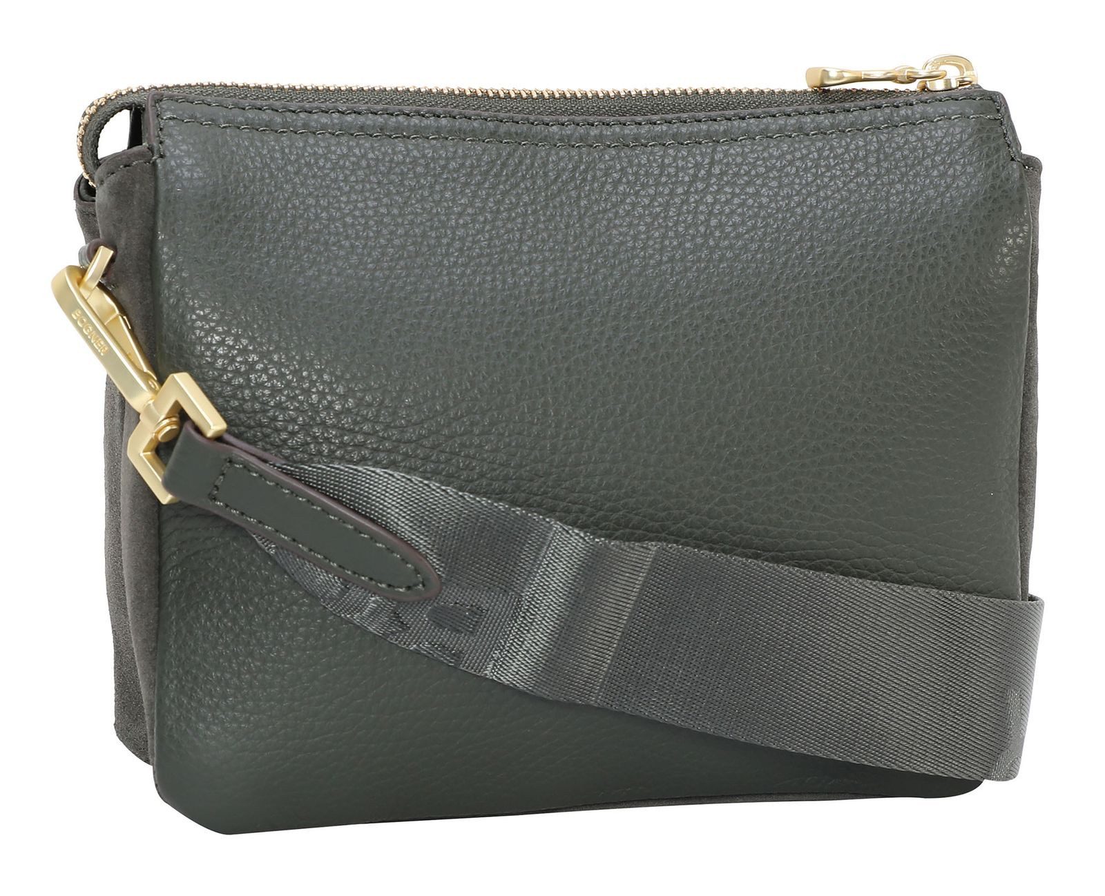 BOGNER Schultertasche Gulia Shoulderbag, aus echtem Rindsleder