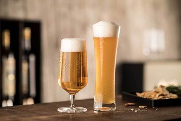 SCHOTT-ZWIESEL Bierglas Beer Basic Weizenbiergläser 300 ml 4er Set, Glas