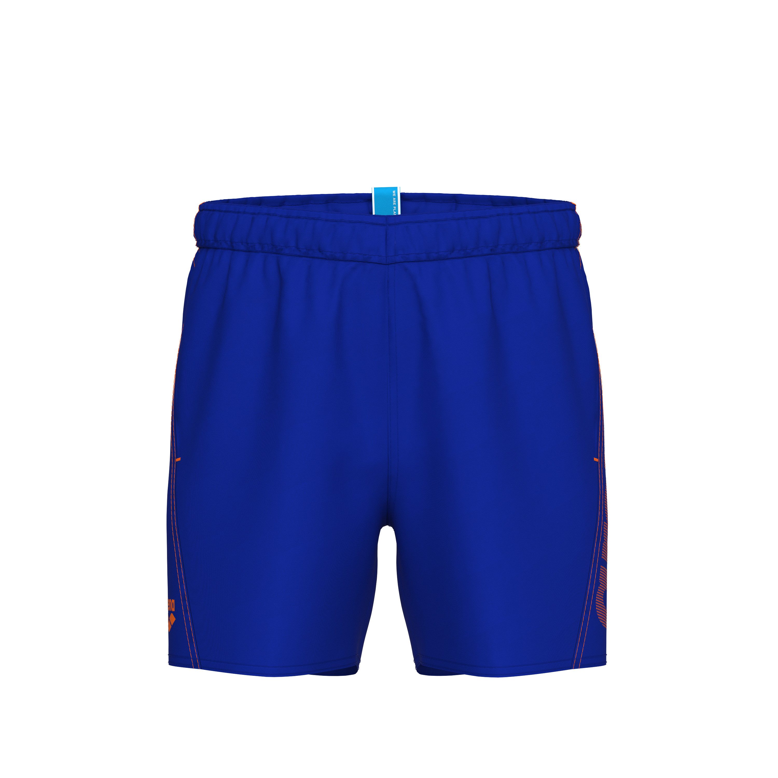Arena Badeshorts FUNDAMENTALS ARENA LOGO JR BOXER R für Kinder, mit Seitentaschen, mit Mesh-Innenslip, schnelltrocknend