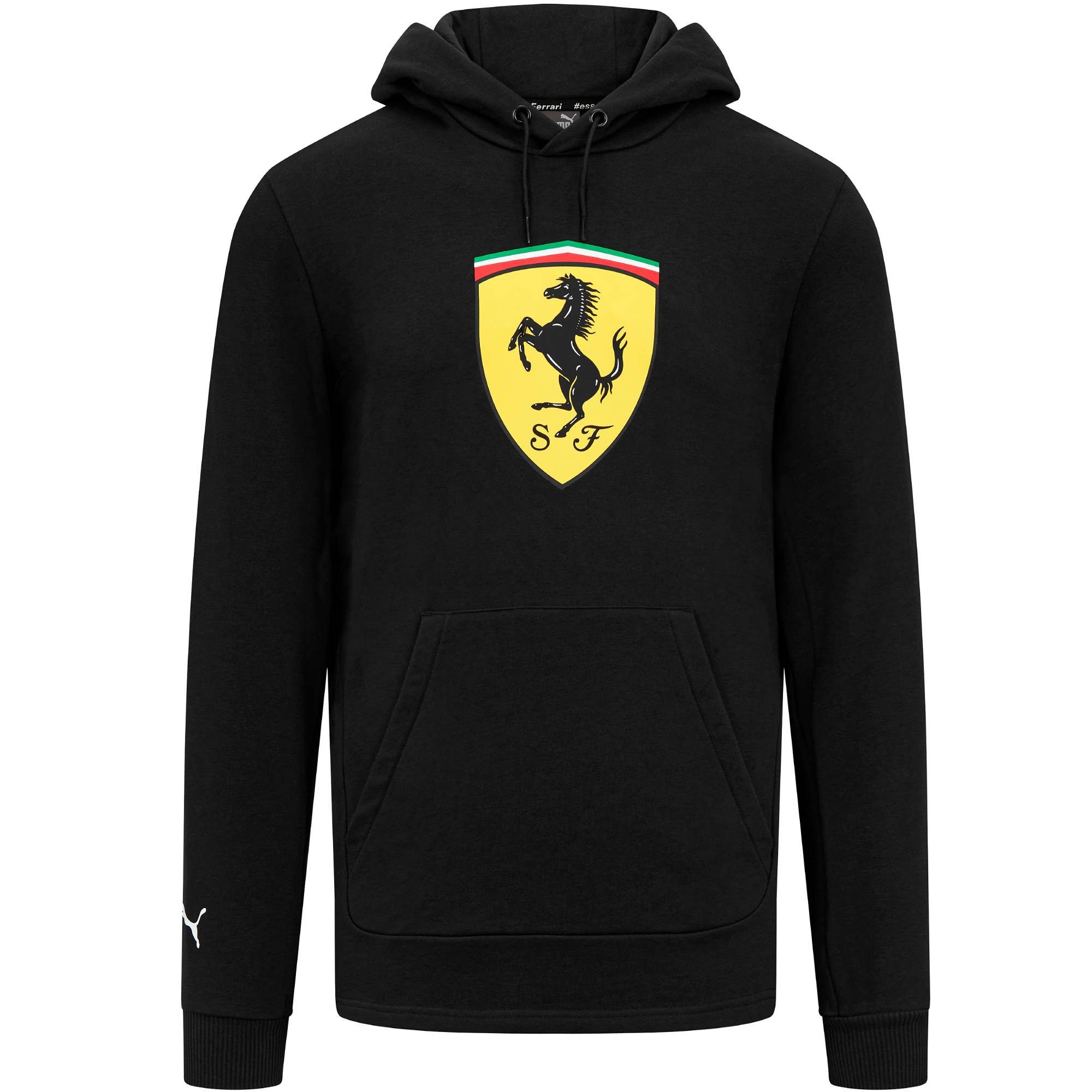 Scuderia Ferrari Kapuzenpullover Scuderia Ferrari Kapuzenpullover "Shield" Puma - schwarz