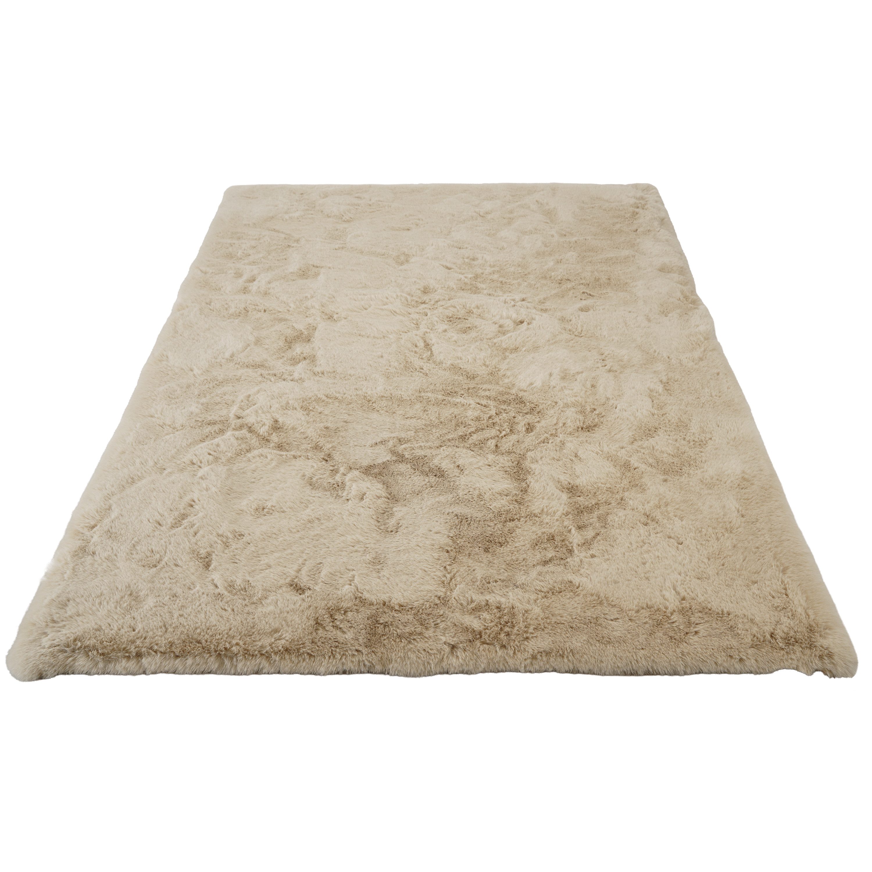 Consilio Concept Fellteppich Teppich Hasenfell Imitat HEAVEN Fell Hochflor rechteckig Höhe: 50 mm – Bild 2 von 4