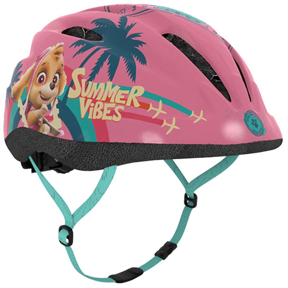 Seven Polska Kinderfahrradhelm "PAW PATROL Girls", altrosa, 48-52cm, ca. 2 - 5.5 Jahre