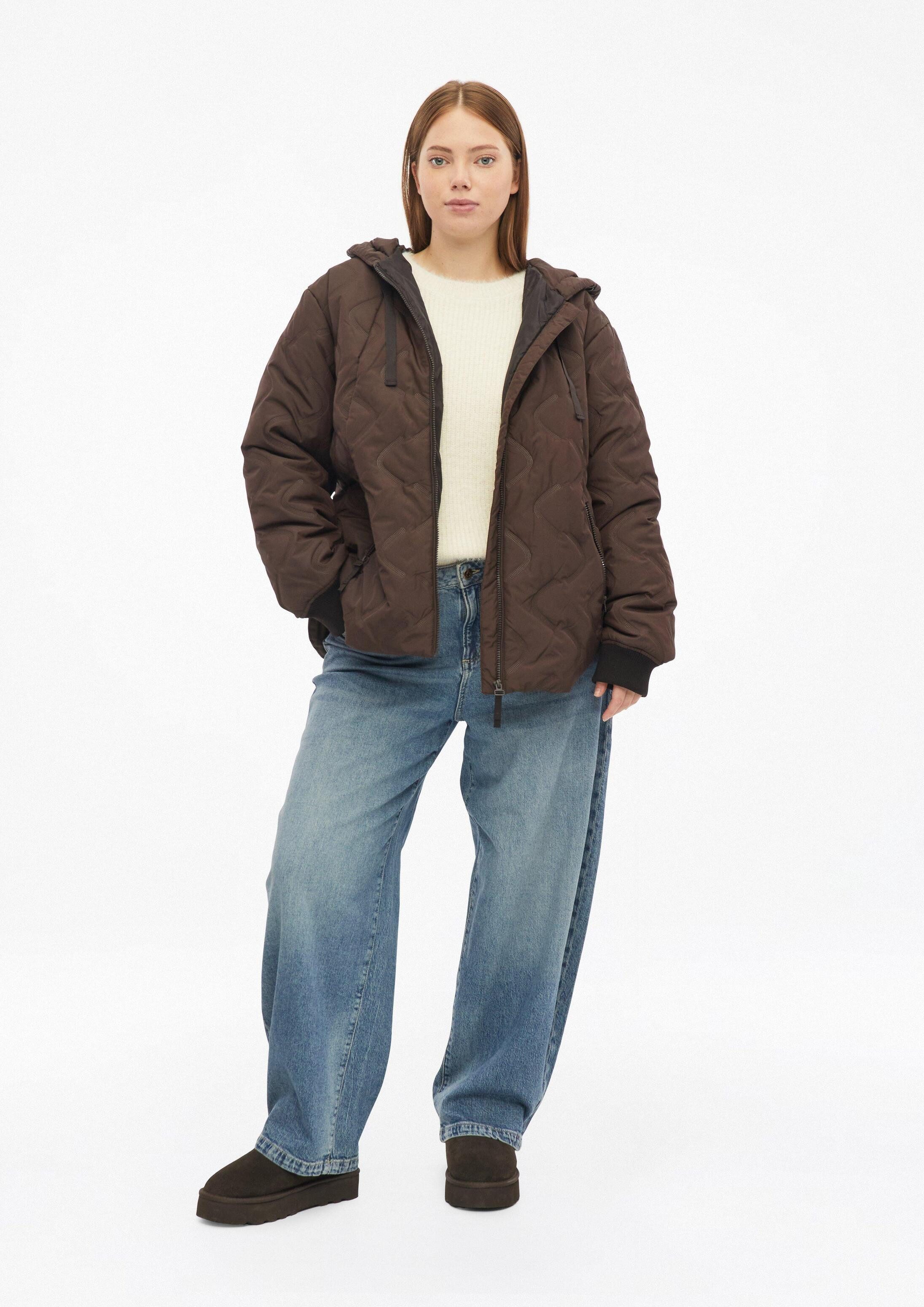 QS Funktionsjacke Outdoor-Jacke Wattierte Jacke mit geprägtem Muster – Bild 5 von 5