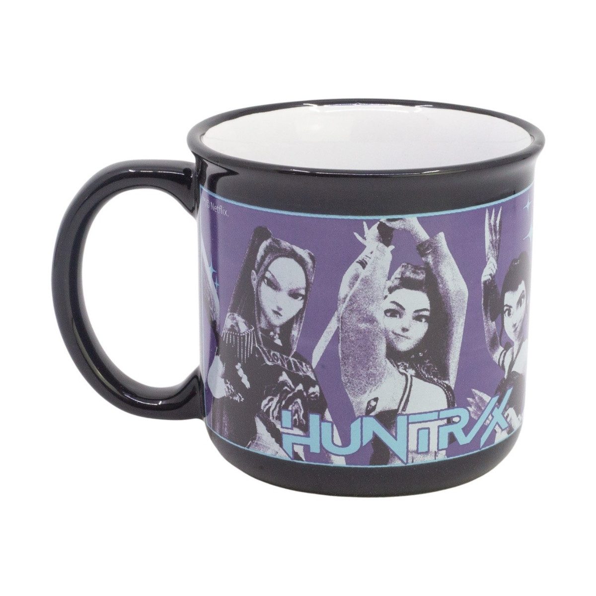 KPop Demon Hunters Tasse Keramiktasse 380 ml Kaffeetasse Teetasse mit Fan Motiv und Geschenkbox, Keramik