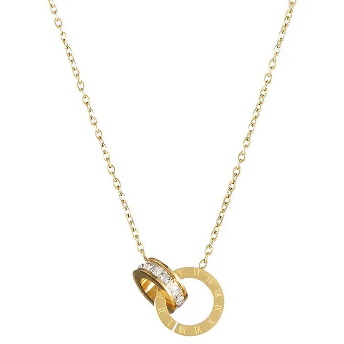 KARMA Kette mit Anhänger Damen Edelstahl günstig online kaufen