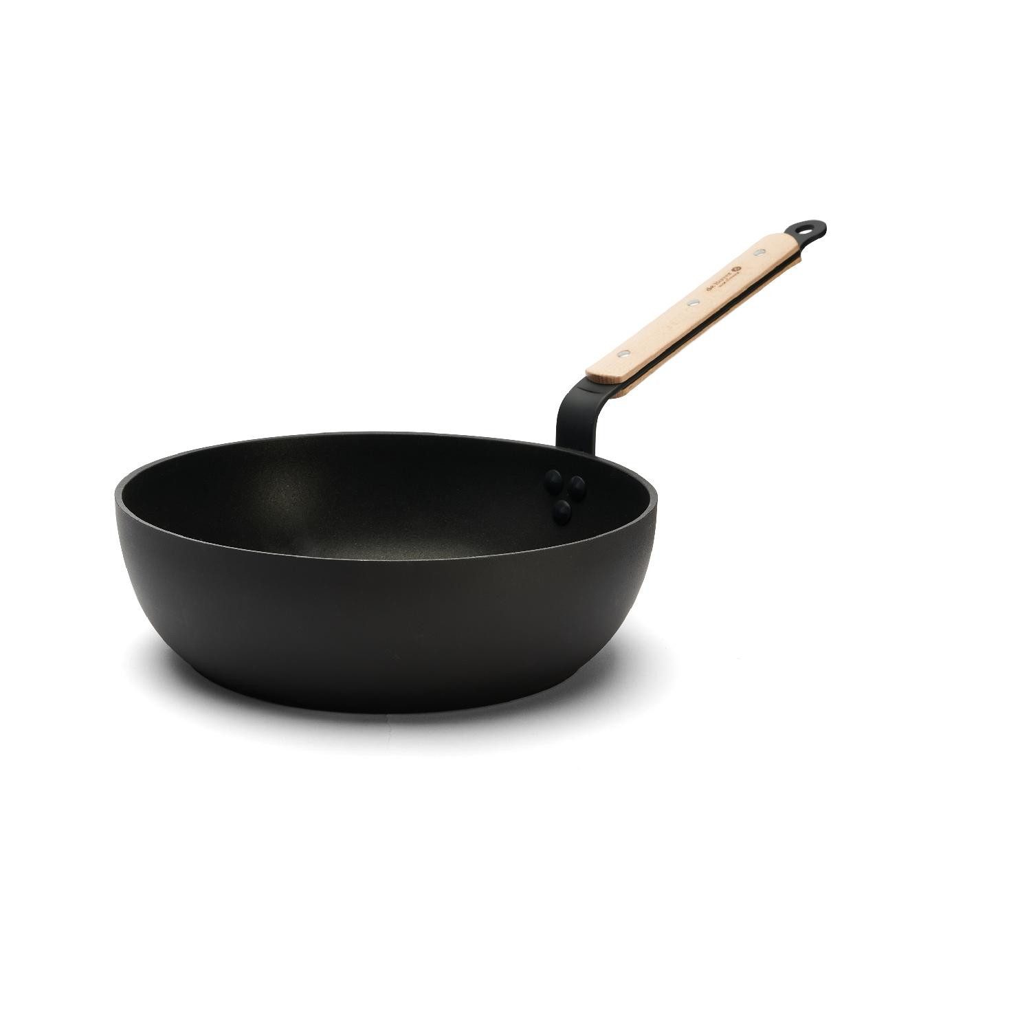 de Buyer Sauteuse De Buyer SAUTEUSE/SCHMORPFANNE CHOC B BOIS Ø28CM