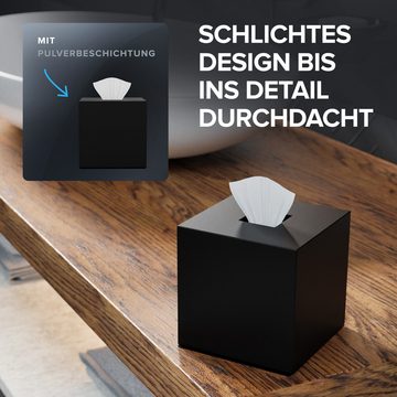 ovimar Papiertuchbox Teksmona (1 St), aus Edelstahl in Schwarz zur