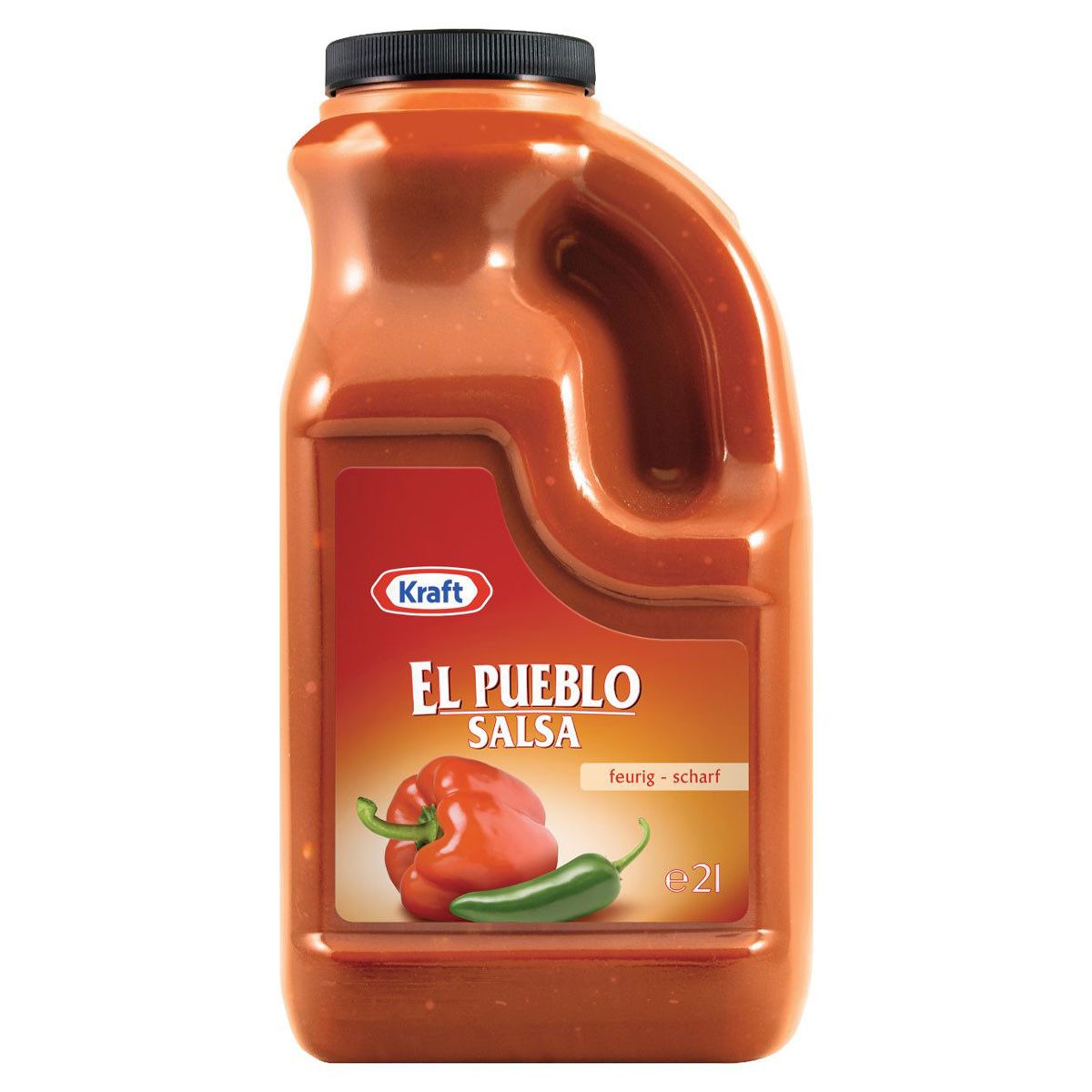 Kraft Saucen, Kraft El Pueblo Salsa feurig scharf nach mexikanischer Art 2000ml