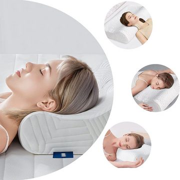 Nackenstützkissen Memory Foam Kopfkissen, Orthopädisches Nackenstützkissen, Lubgitsr