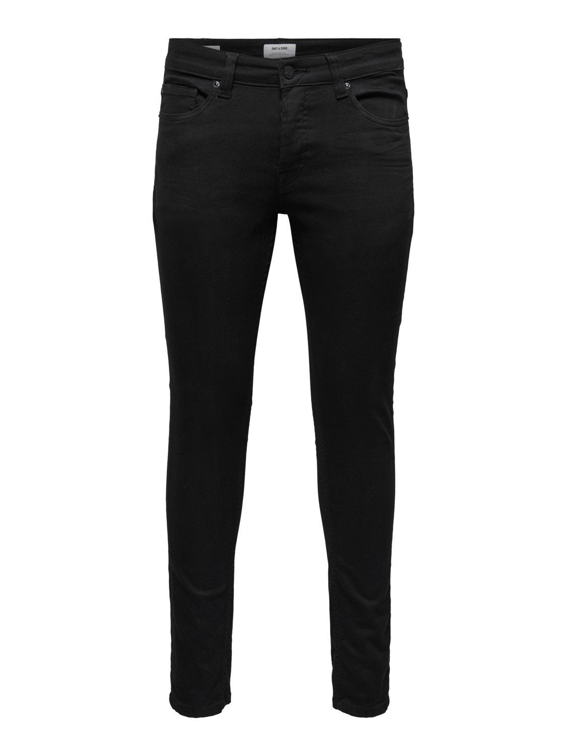 ONLY & SONS ONSWARP Skinny-fit-Jeans Stretch BLACK SKINNY mit PK 9383