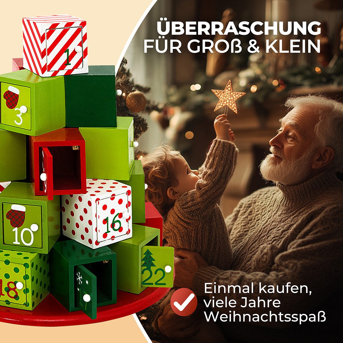 Spielwerk Adventskalender (24-tlg) – Bild 4 von 5