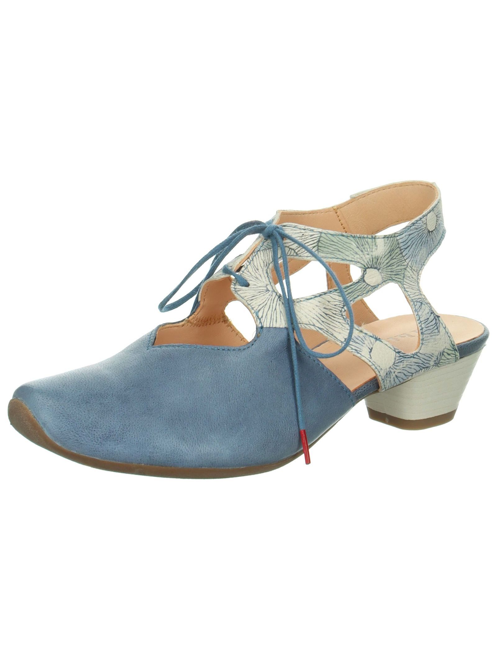 Pumps Leder Schnürpumps
