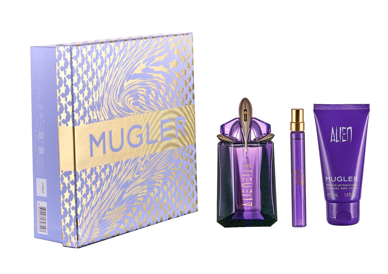 Mugler Duft-Set MUGLER ALIEN EDP 60ML + EDP 10ML + BL 50ML