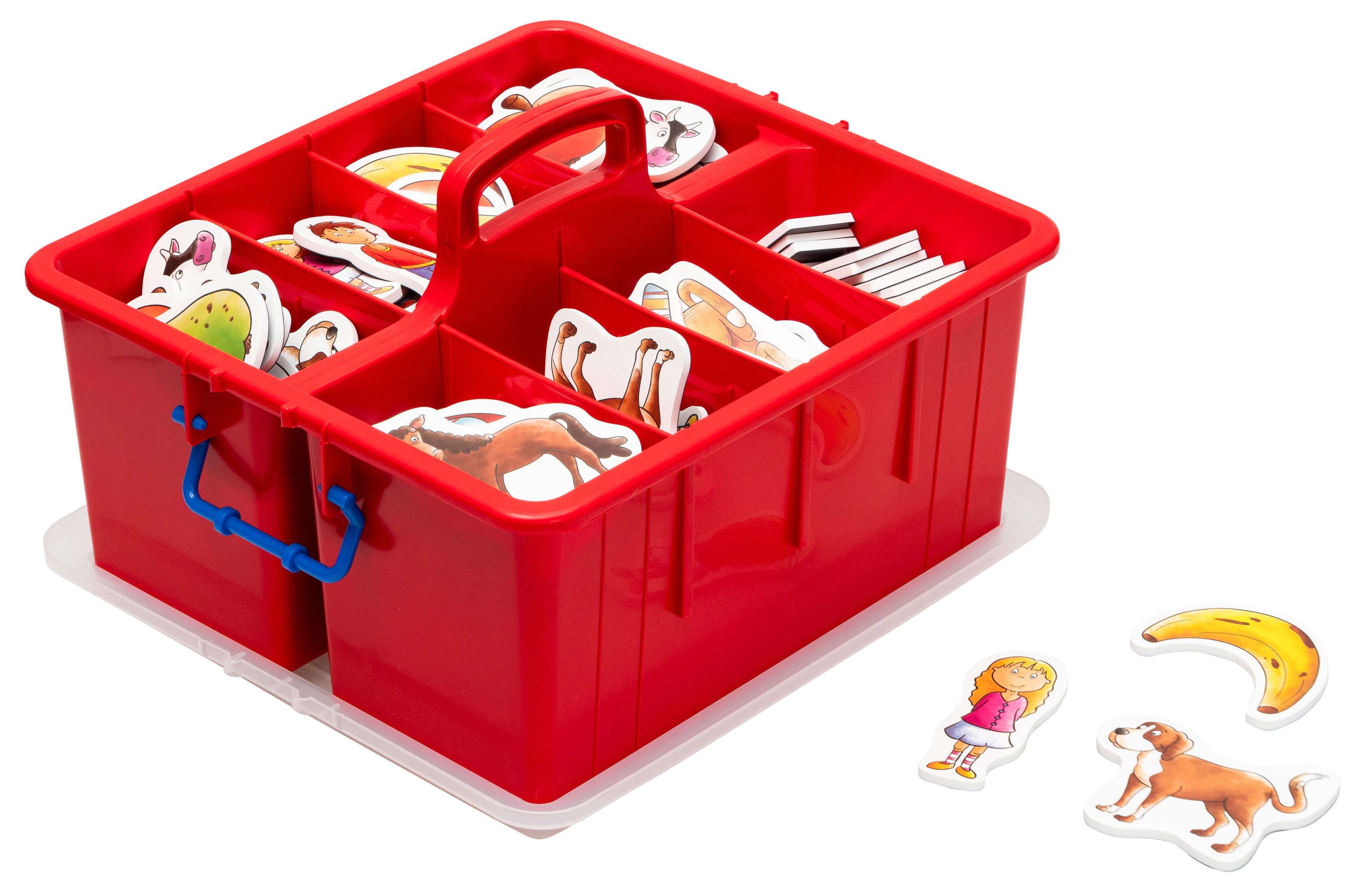 Betzold Lernspielzeug Rechnen mit Bildern in der Kunststoffbox