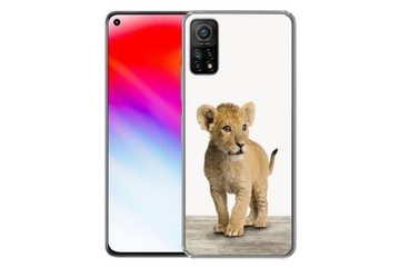 MuchoWow Handyhülle Löwe - Junge - Kinder - Jungen - Tiere - Mädchen, Phone Case, Handyhülle Xiaomi Mi 10T, Silikon, Schutzhülle