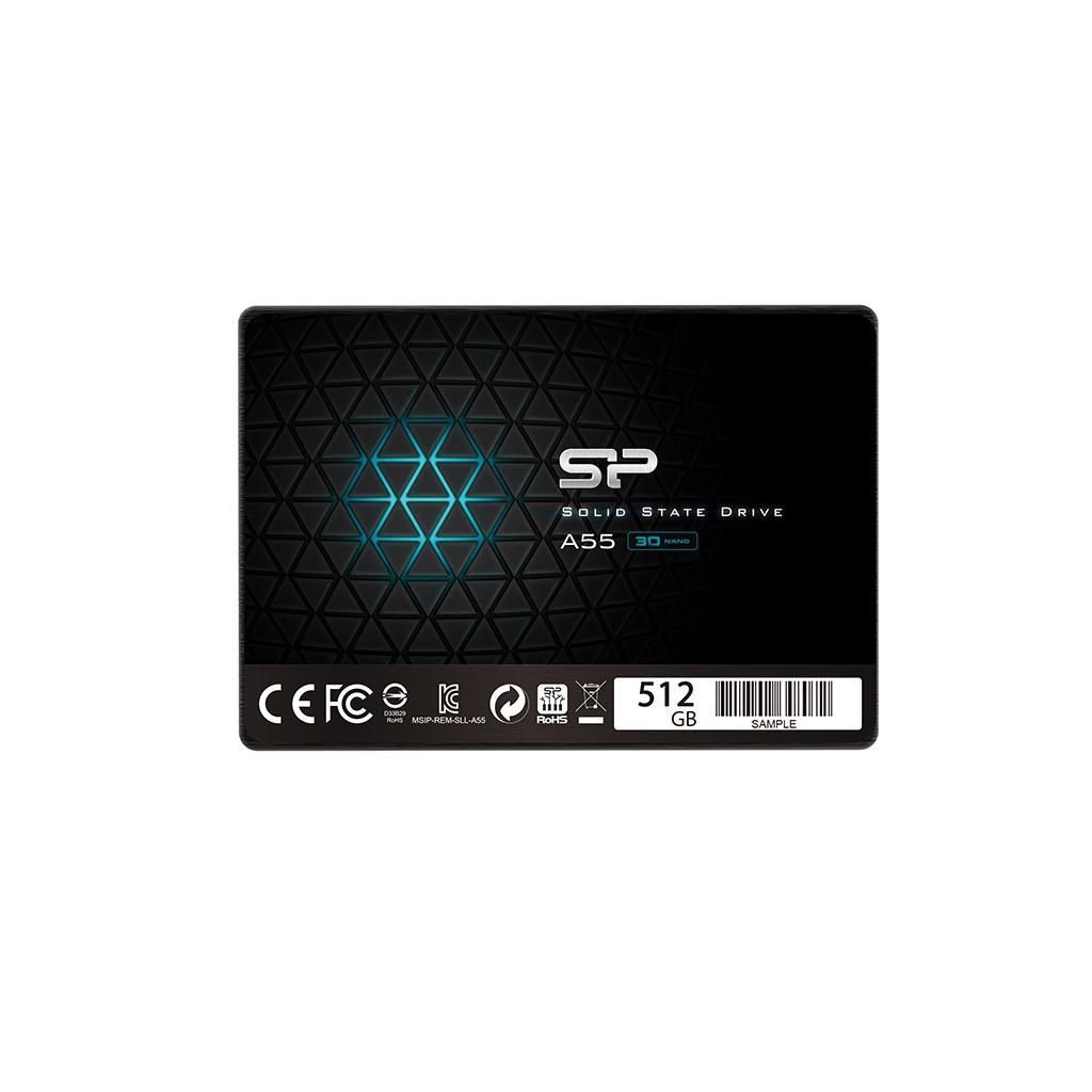 SILICON POWER SILICON POWER SP512GBSS3A55S25 512GB SSD-Festplatte