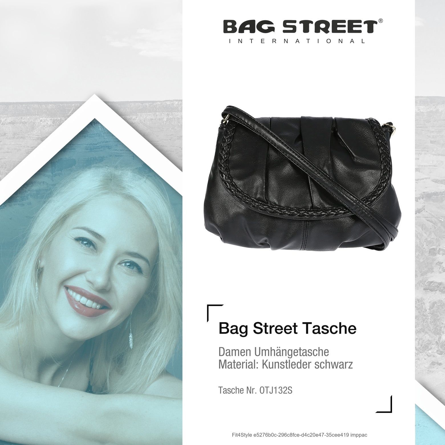 BAG STREET Umhängetasche Bag Street Damen Umhängetasche Abendtasche (Umhäng günstig online kaufen