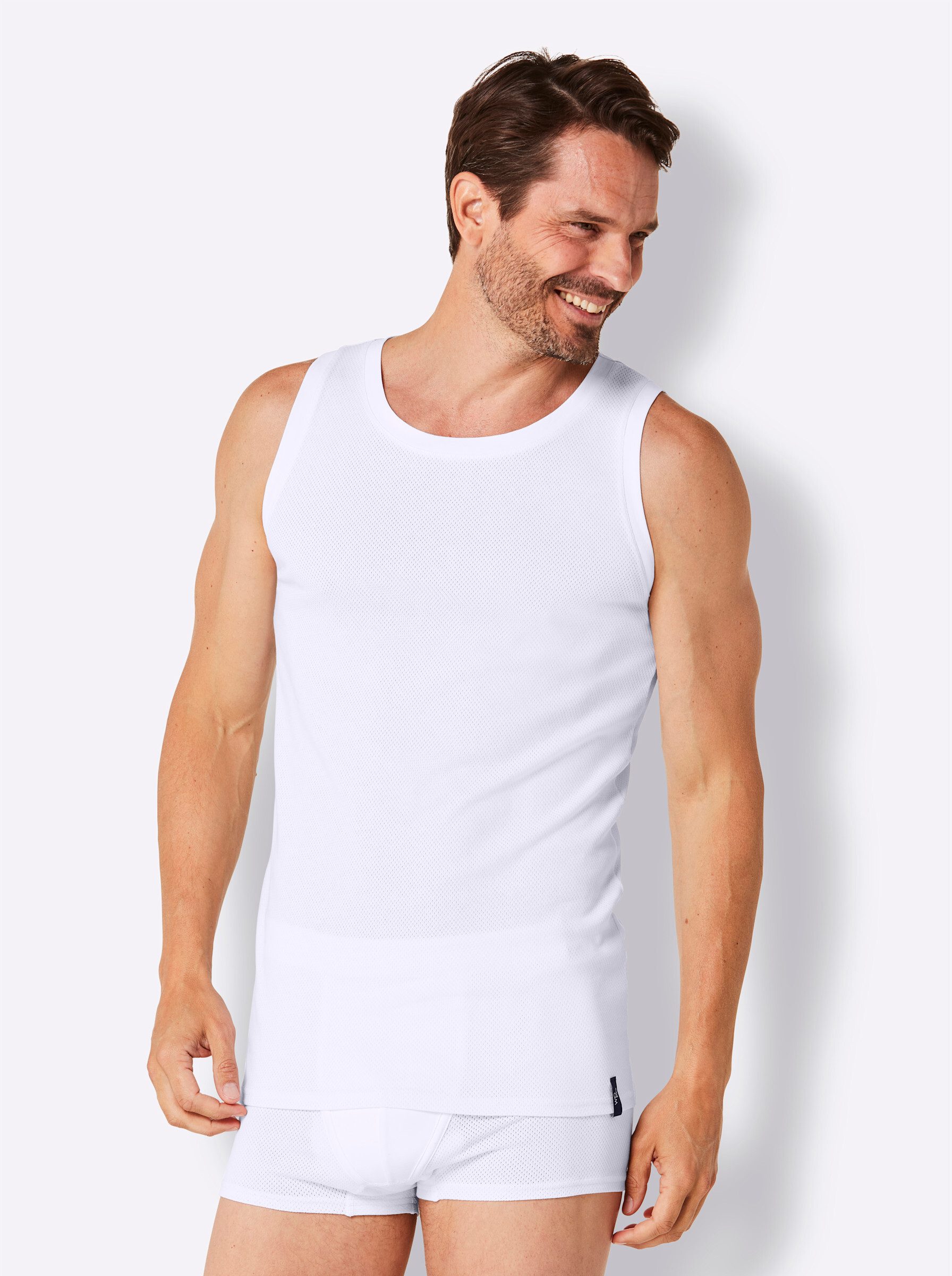 Witt Unterziehshirt Unterhemd Ärmellos (2-St)