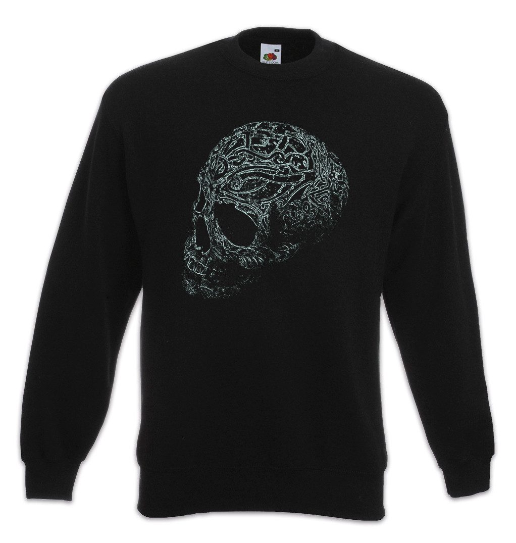 Sweatshirt Ornament Skull I Sweatshirt Schädel Dead Death Totenschädel Totenkopf