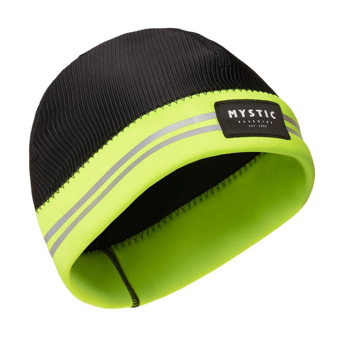 Mystic Neoprenanzug Mystic BEANIE NEOPREN RELECTIVE Muetze Cap 2.0mm yellow Beanie -