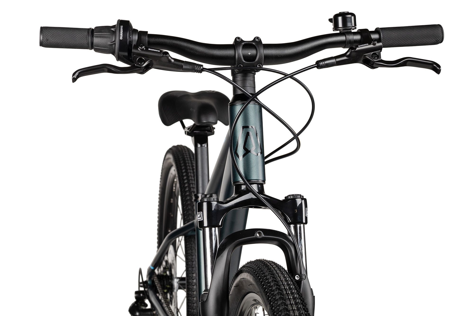 Axess Mountainbike Stipe 24 Pro, 7 Gang Shimano Altus RD-M-310 Schaltwerk, Kettenschaltung, hydraulische Scheibenbremse grün