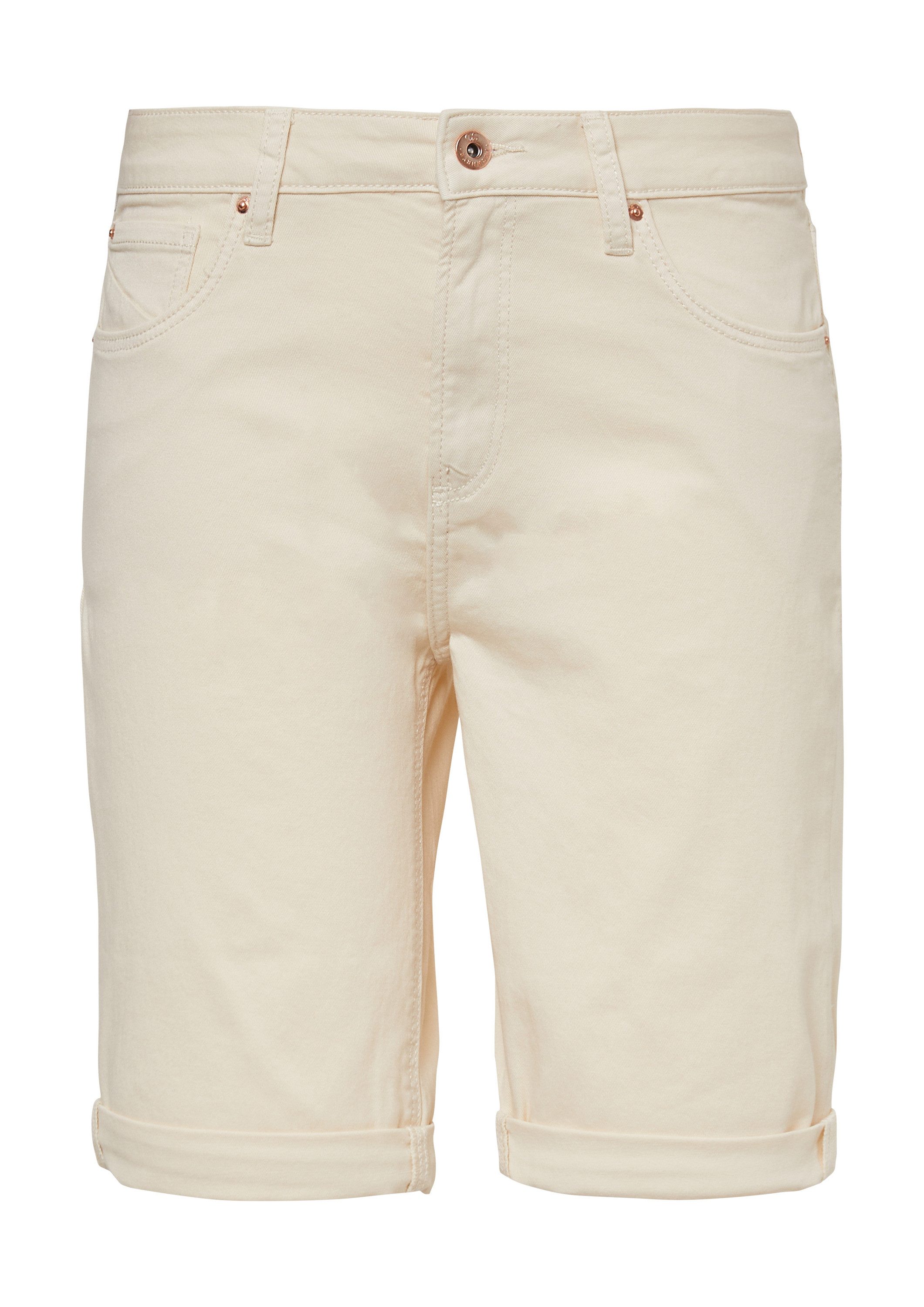 QS Jeansshorts Jeans-Hose CATIE Jeans-Bermuda Catie / Slim Fit / Mid Rise günstig online kaufen