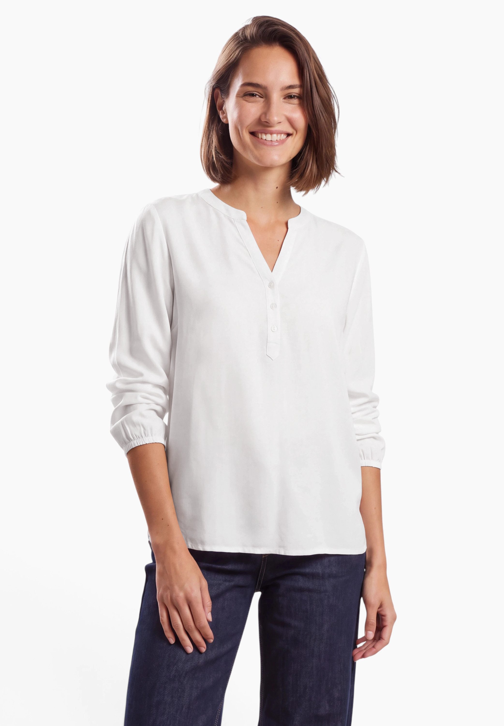 CECIL Shirtbluse aus softer Viskose