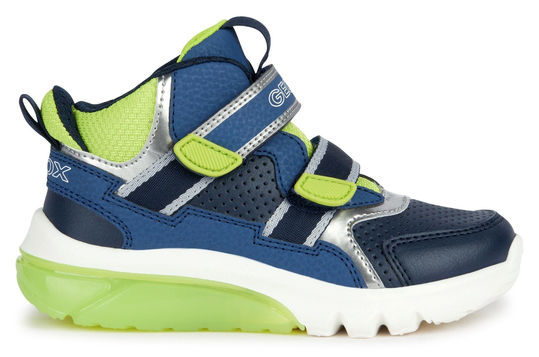 mit J Klettverschluss Geox CIBERDRON BOY Sneaker Blinkschuh