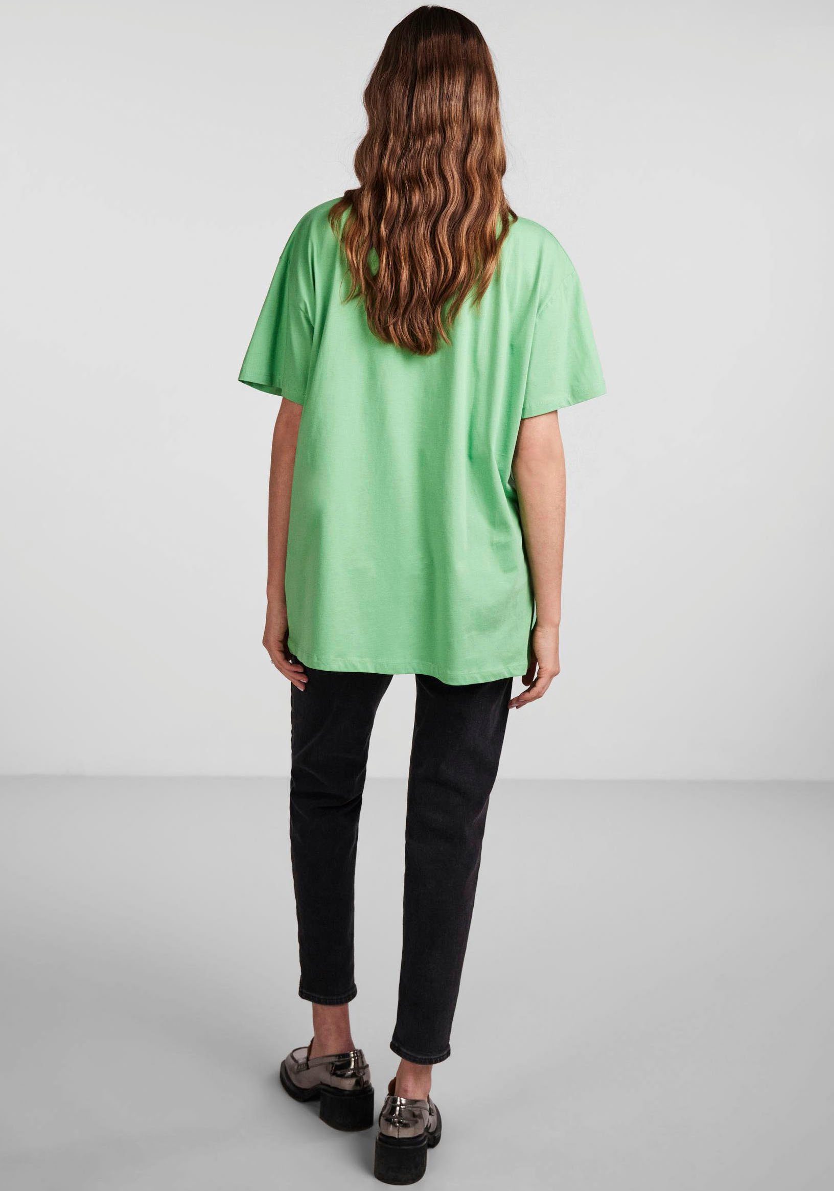 TEE pieces NOOS BC Absinthe Oversize-Shirt Green SS PCRINA OVERSIZED