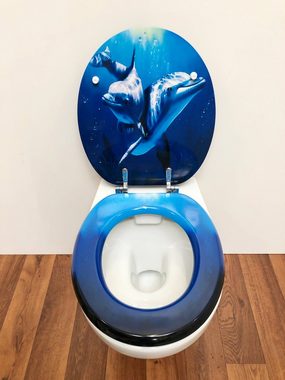 ADOB WC-Sitz Delfin, geeignet für alle handelsüblichen WC's