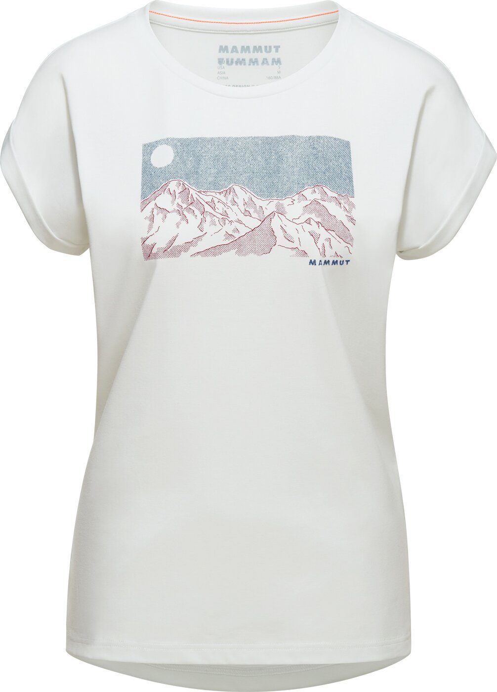 Mammut T-Shirt Mountain T-Shirt Women Trilogy 00729 off white