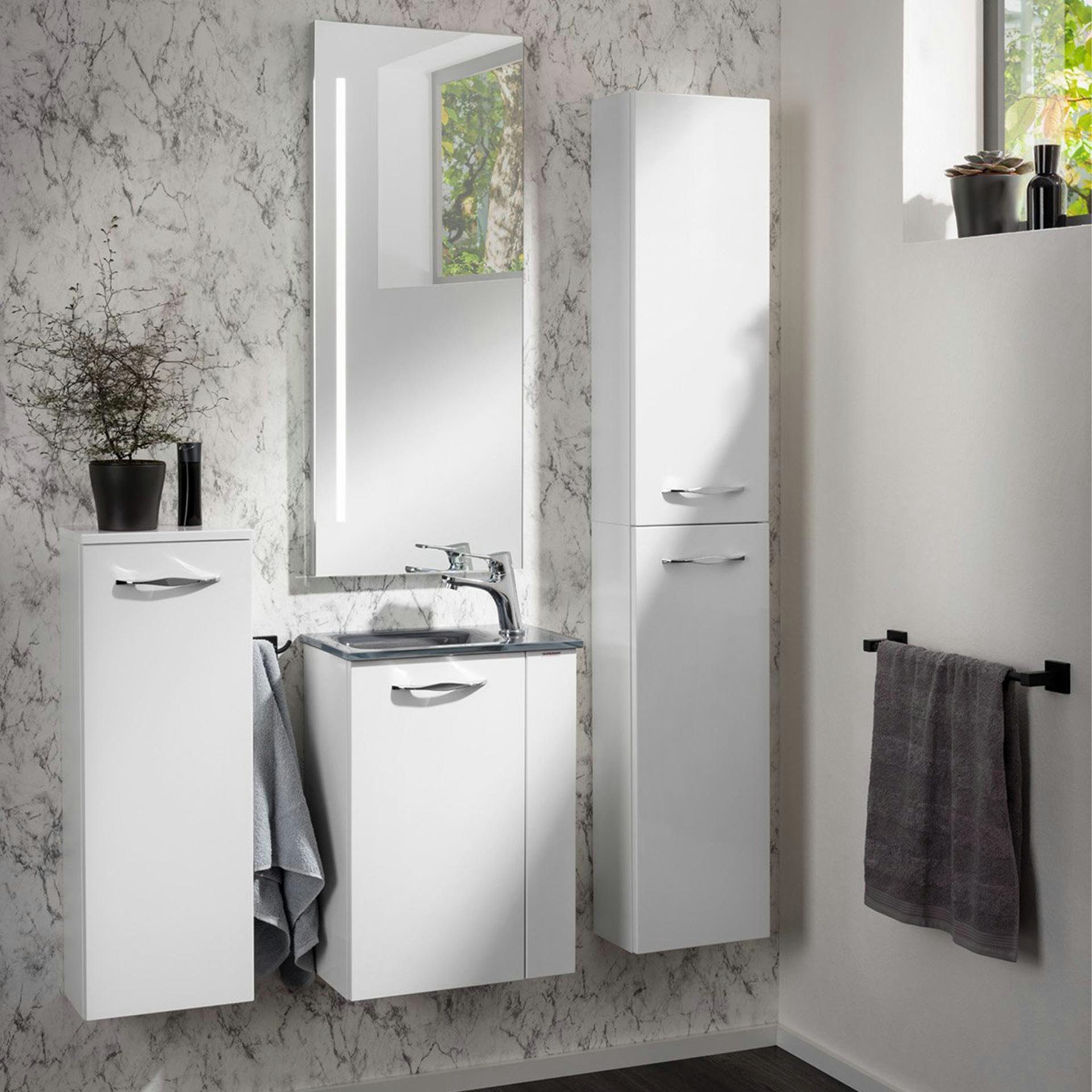 FACKELMANN Waschbecken Glasbecken Gäste-WC günstig online kaufen
