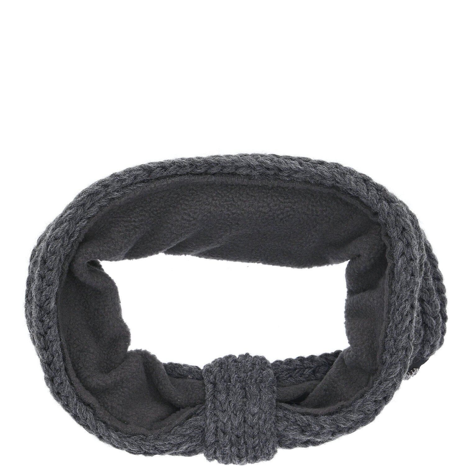 Damen Stirnbänder Antonio Stirnband Antonio Damen Strick Stirnband mit Fleece dark grey (Winter, Stück)