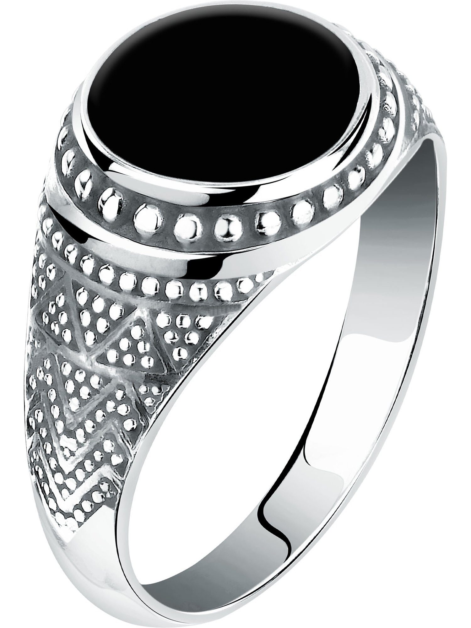 Fingerring CHRIST Herren-Herrenring 925er Silber, recycelt