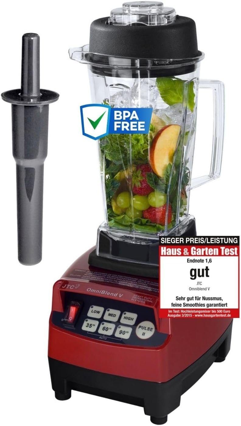 OmniBlend Standmixer JTC Omniblend V TM800 Hochleistungsmixer