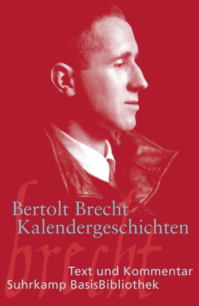 Schulbuch Kalendergeschichten Bertolt Brecht