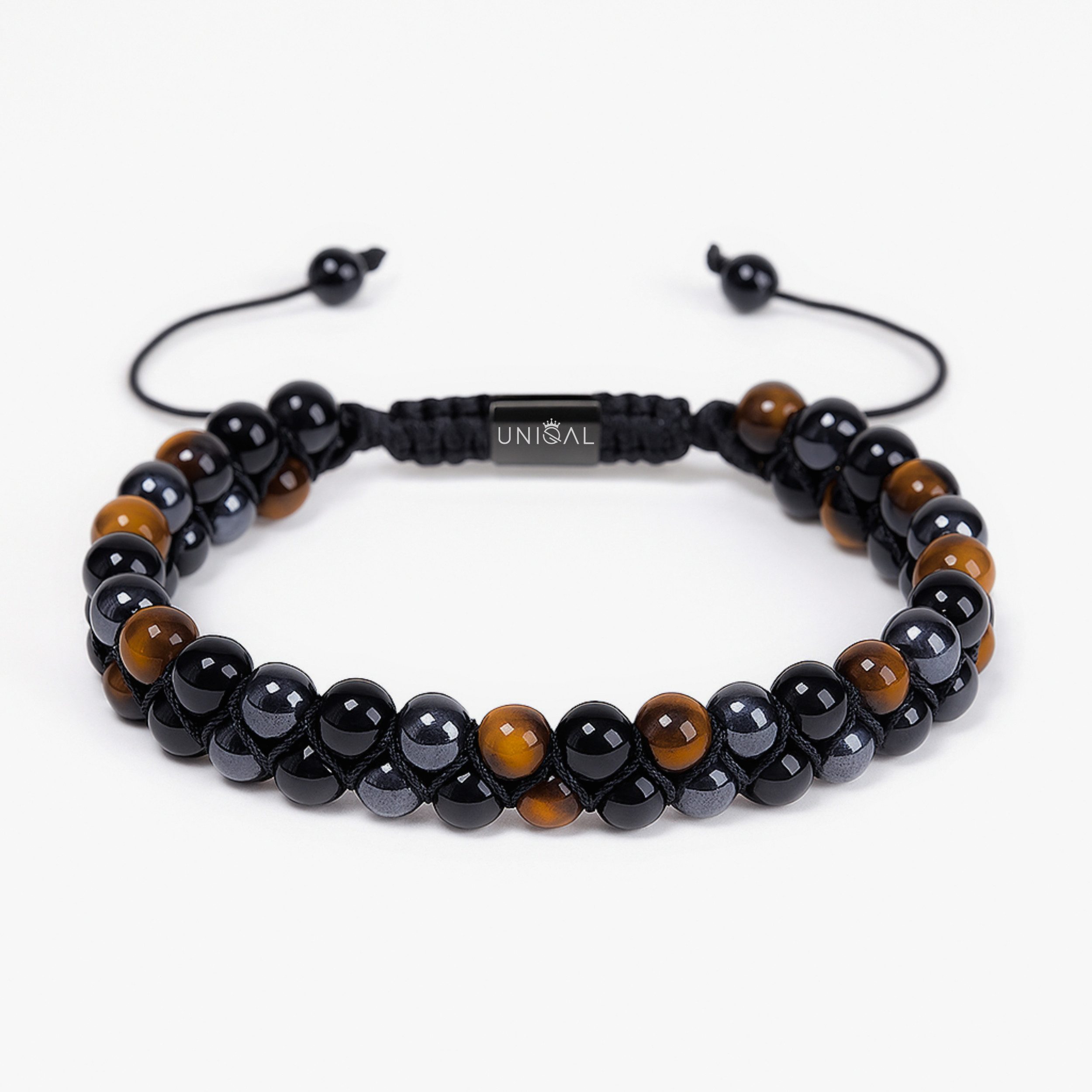 UNIQAL.de Perlenarmband Perlenrmband "UNIQAL" Naturstein, Heilstein, günstig online kaufen