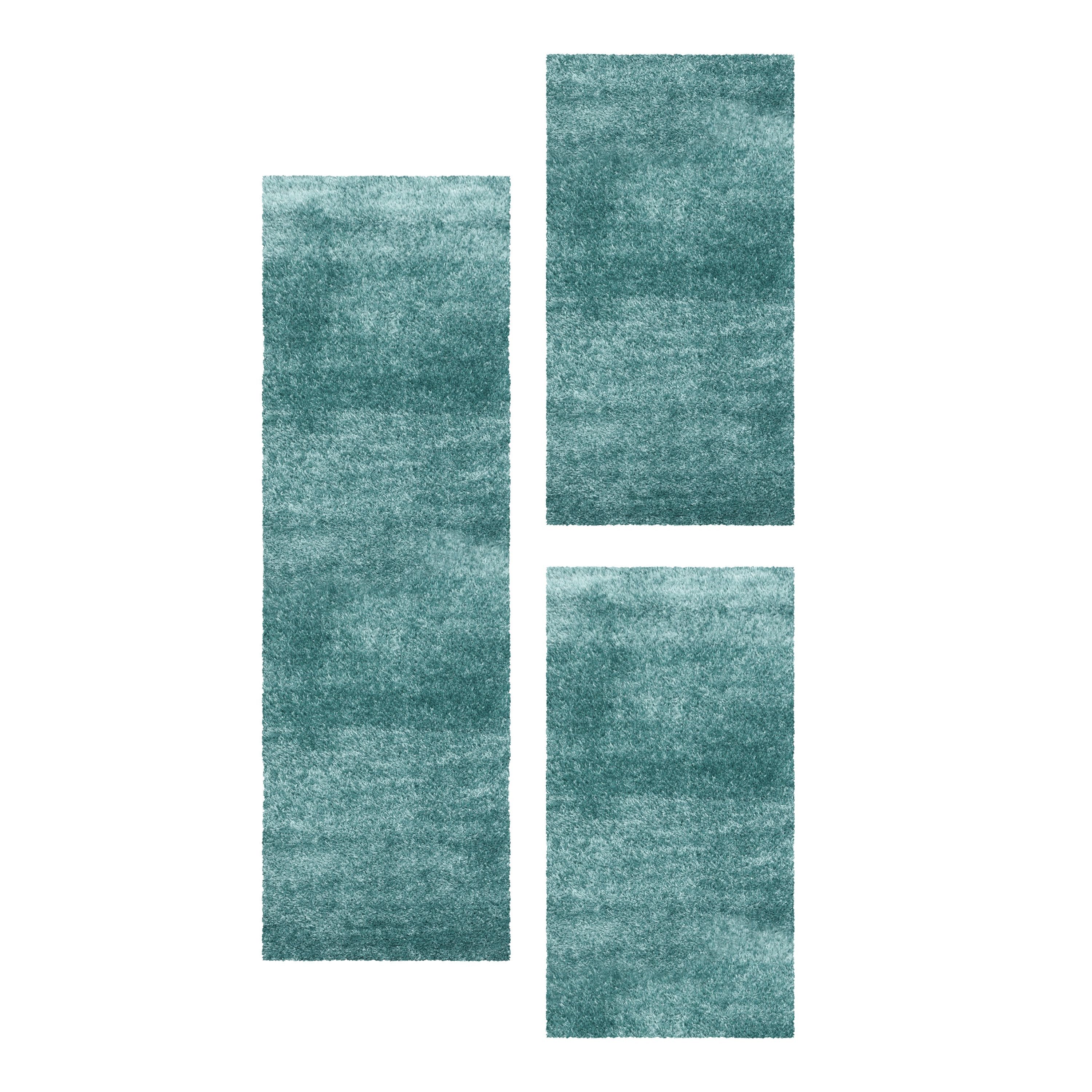 SIMPEX24 Hochflor-Bettumrandung Unicolor - Einfarbig, Höhe günstig online kaufen