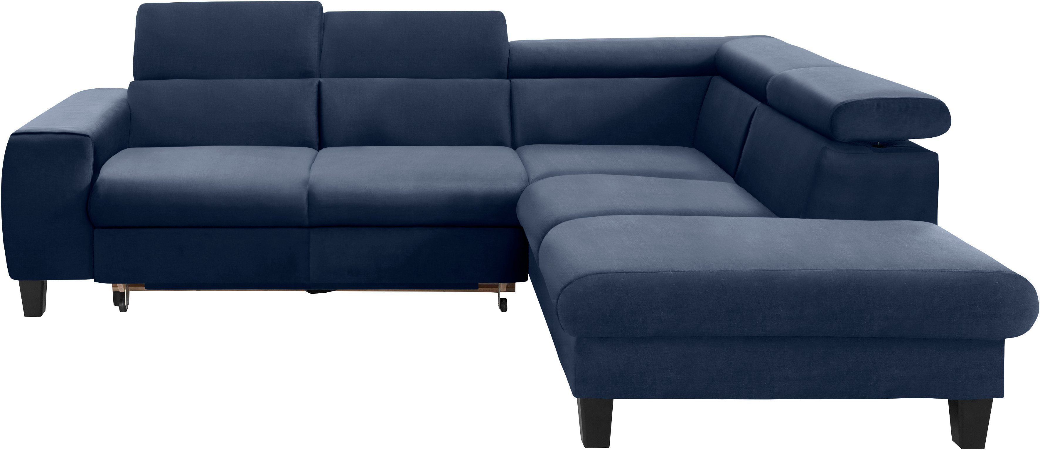 COTTA Ecksofa Morven L-Form mit Kopfteilverstellung, günstig online kaufen