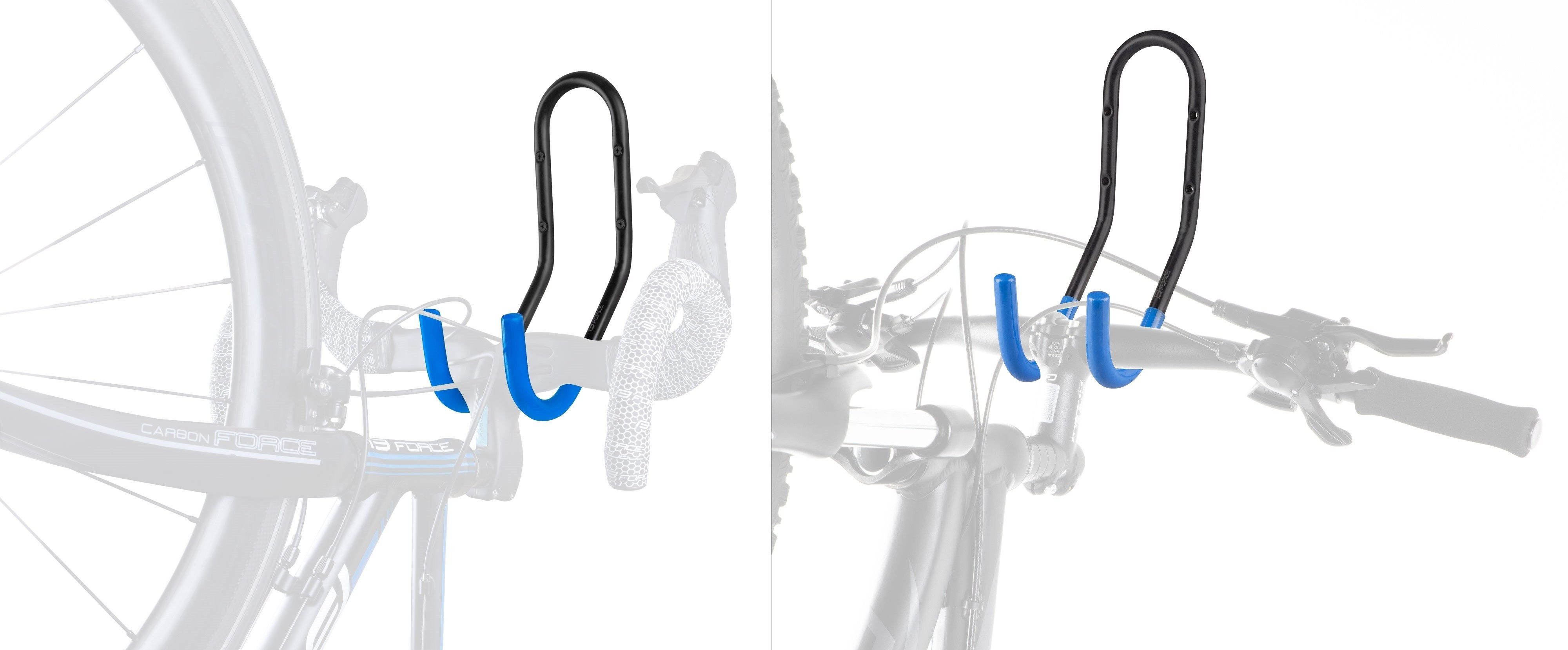 FORCE Fahrradständer Fahrradbügel FORCE Wandmontage für Lenker blck